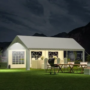 13x26FT Heavy Duty Canopy Tent, with Removable Sidewalls