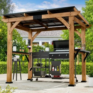 Modern Shade Grill Gazebo