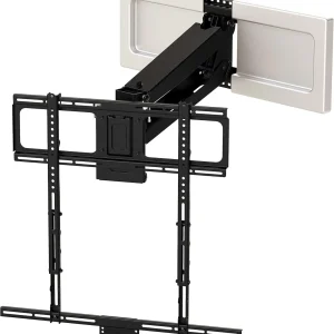 Above Fireplace Pull Down TV Mount